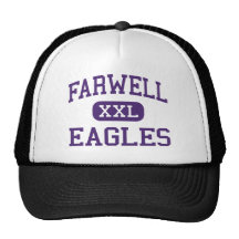 Farwell - Eagles - High School - Farwell Michigan Mesh Hats