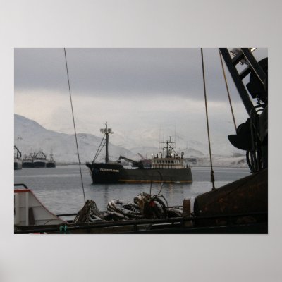 Farwest Leader, crab boat, Dutch Harbour, Alaska by mistlebee