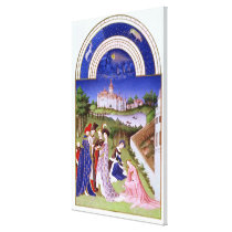 Fascimile of April' Canvas Prints