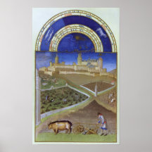 Fascimile of March: Peasants at Work Print