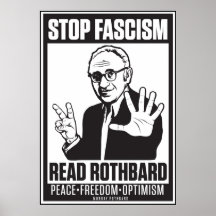 Fascisme d'arrêt : Lisez la copie de Rothbard Poster