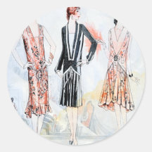 Fashion, April, 1928 Stickers
