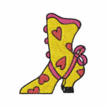 Fashion Boot Embroidered Shirt