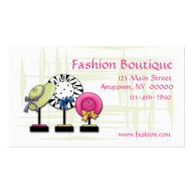 Fashion Business Card