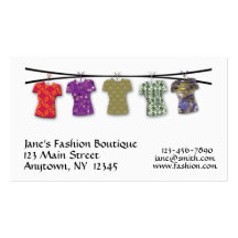Fashion Business Card