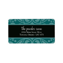 Fashion Designer Address Labels