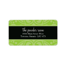 Fashion Designer Address Labels