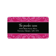 Fashion Designer Address Labels