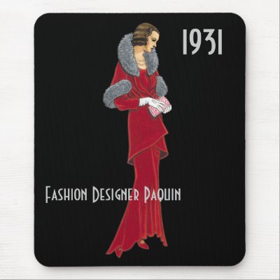 Fashion Designer Mousepad by tnmpastperfect