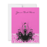 Fashion Diva Invitations, Flyers and Stickers