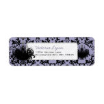 Fashion Diva Lavender  Return Address Label