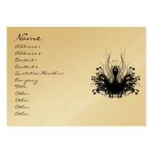 Fashion Diva - No Hat Business Cards