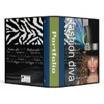 Fashion Diva "Sierra" designer binder portfolio