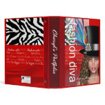 Fashion Diva "Sierra" designer binder portfolio