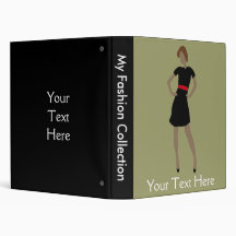 fashion folder 3 ring binder