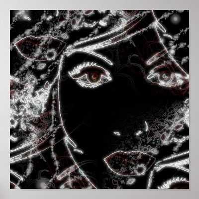 Fashion Frenzy Print by Adrena87