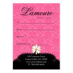 Fashion Gift Card Pretty Shoes Dress Pink Black Business Card