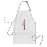 Fashion girl chic chef apron aprons