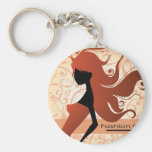 Fashion Girl Key Chains