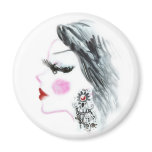 Fashion Girl magnets