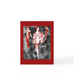 Fashion In Red Greeting Cards