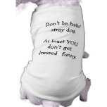 fashion mutt dog t shirt