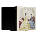 Fashion plate showing ballgowns binders