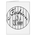 Fashion Police Cards