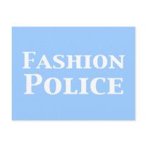 Fashion Police Gifts Postcard