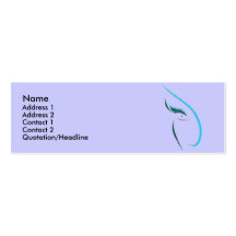 Fashion Puzzle Profile Card Business Card