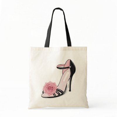 fashion shoe tote bags by torishaa