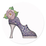 Fashion Shoe with Rose  09 Stickers