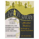 Fashion Show & Designer Invitation flyers