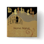 Fashion Show & Fashion Designer Name Tag