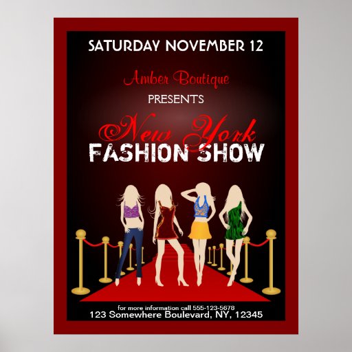Fashion Show Poster