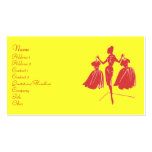 Fashion Silhouette Business Card