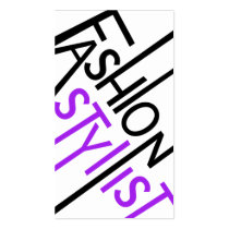 Fashion Stylist Business Cards