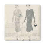 fashion template art deco magnet
