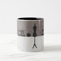 Fashion Women's Clothing Designer Mannequin Mugs