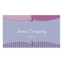 Fashionable Buttons Collection (Blue) Business Card