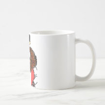 fashionable lady mug
