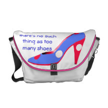 Fashionista High Heel Shoes Messenger Bag