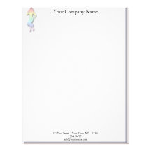 Fashionista Letterhead Template