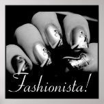 Fashionista Nail Art posters