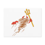 fast dust demon devil postcards