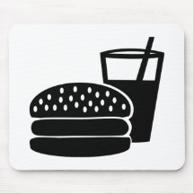 Fast food - Burger Mouse Pad