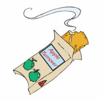 fast food dessert apple turnover photo cut outs
