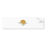 fast food fishwich sandwich bumper stickers