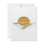 fast food fishwich sandwich invitations