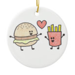Fast Food Friends Ornament